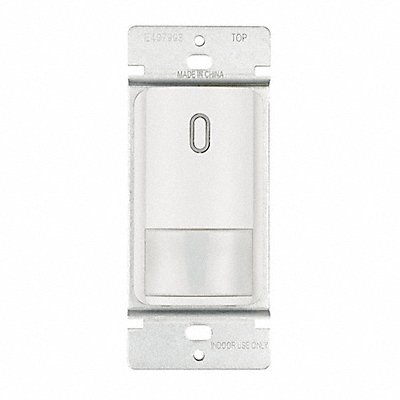 Motion Sensor Wall Switch Box White