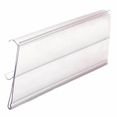 Label Holder Clear Slide-In PK25