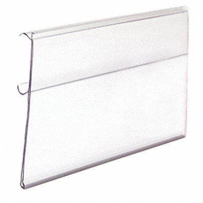 Label Holder Clear Slide-In PK12