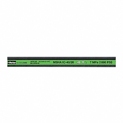 Hydraulic Hose 1 I.D. 135 ft L Black