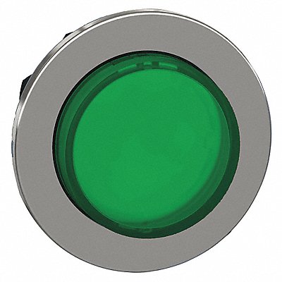 Head for Push Button 30mm Green