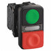 Double Headed Push Button Plastic