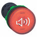 Buzzer 90dB Decibels 230 to 240V Red