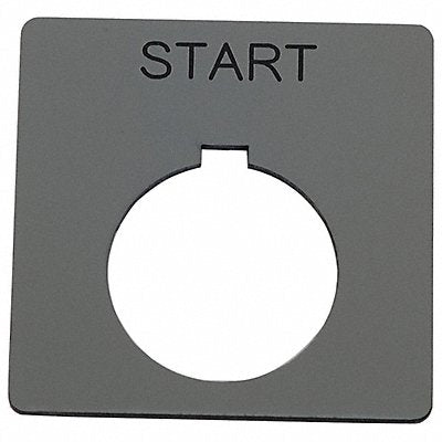 Legend Plate Square Start Legend