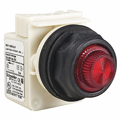 Pilot Light 277VAC Red LED Lamp