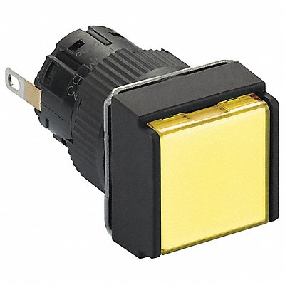 Pilot Light 24VDC Yellow LED Lamp