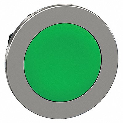 Pushbutton Head Green 30mm