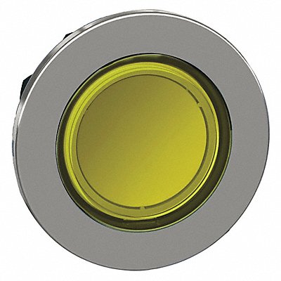 Pushbutton Head Yellow 30mm