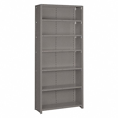 Metal Shelving 84 H 36 W Gray