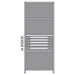 Shelf 85 H 36 W Steel 800 lb Capacity