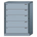 Gear Locker 59-1/4 Overall Height Gray