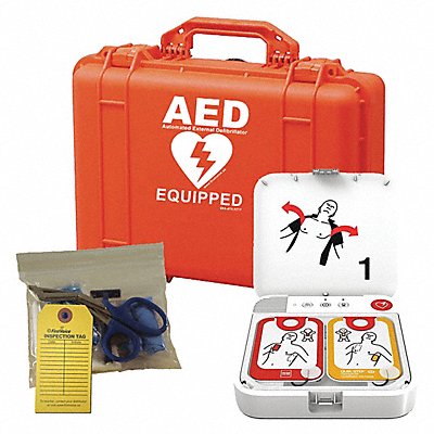 AED Value Package Automatic 3-13/16 H