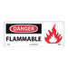 Danger Flammable Sign