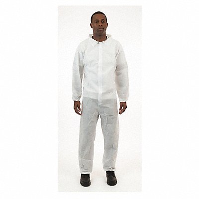 Coverall 2XL White PK25