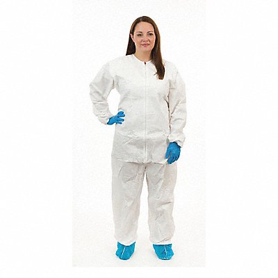 Sterile Coverall S White PK25