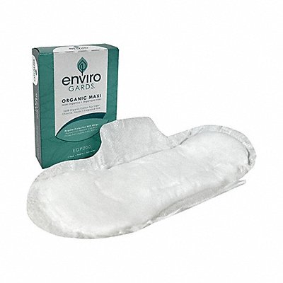 Organic Sanitary Pads with Wings PK200