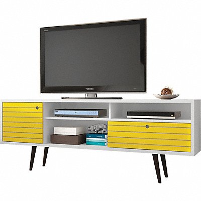 TV Stand Mid Century Yellow 70.86 
