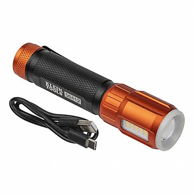 Rechargeable Flashlight with Worklight