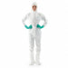 Coveralls M Wht Non-Porous Film Lam PK20