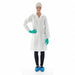 Lab Coat White Snaps XL PK30