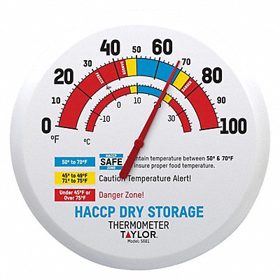 Analog Wall-Mount Hygrometers and Thermometers