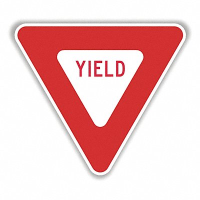 Yield Sign 24 x 24 x 24 x .080 HIP