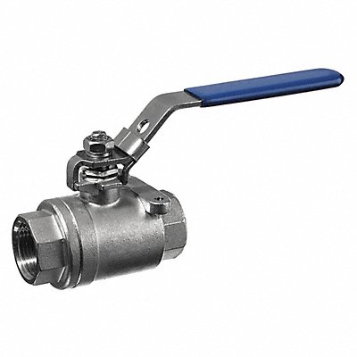 Ball Valve 304 SS 1-Way Body Style