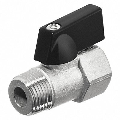 Mini Ball Valve 304 SS 1-Way Body Style