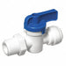 Ball Valve Acetal 2-Way Body Style