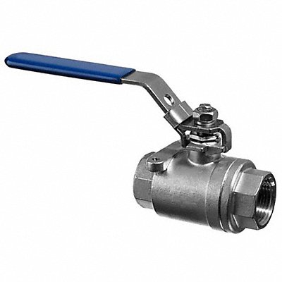 Mini Ball Valve 316 SS 2-Way Body Style