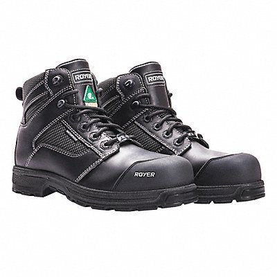 6-Inch Work Boot M 6 1/2 Black PR