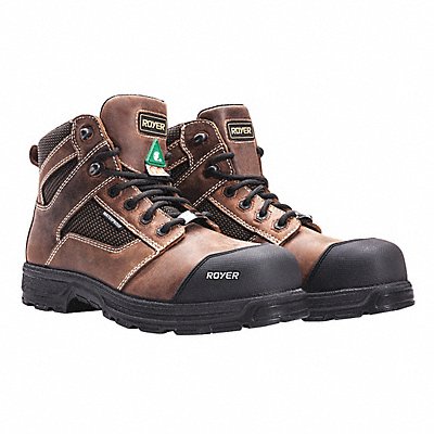 6-Inch Work Boot M 8 Brown PR