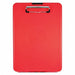 Storage Clipboard Letter File Size Red