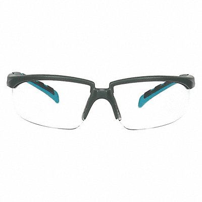 Safety Glasses Gray Frame Clear Lens