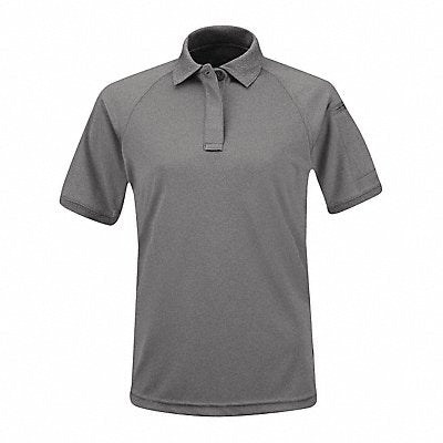 Tactical Polo 4XL Heather Gray