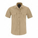 Short Sleeve Shirt 2XL Khaki