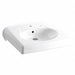 Bathroom Sink 6-9/16 H 21-15/16 L White