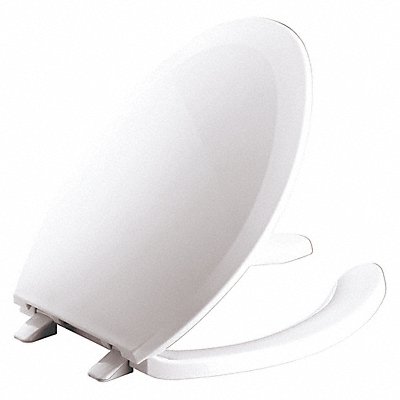 Toilet Seat Elongated Shape White