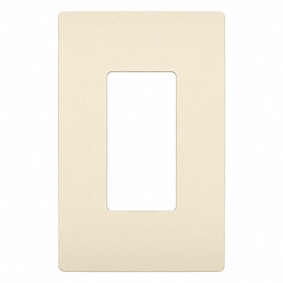 Rocker Wall Plate Smooth Light Almond