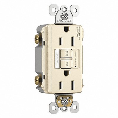 Power Inlet 15A 125VAC Receptacle GFCI