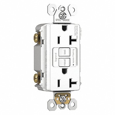 Power Inlet 20A 125VAC Receptacle GFCI