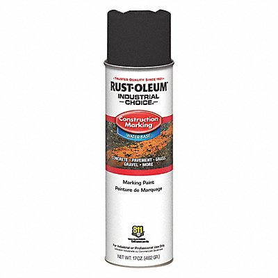 Construction Marking Paint 17 oz Black