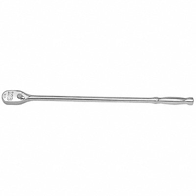 Hand Ratchet 12 in Chrome 1/4 in