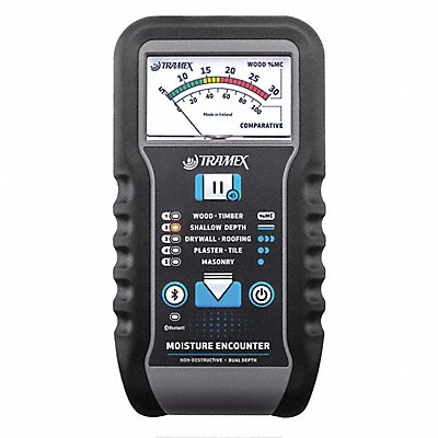 Moisture Meter Analog Display 9V Battery