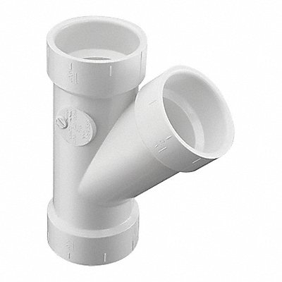 Wye Schedule DWV 4 in Pipe Size Socket