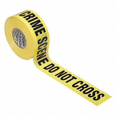 Barrier Tape Yellow 3 Roll Width