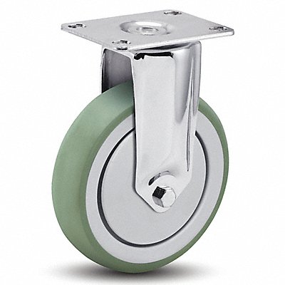 Plate Caster Swivel 3 Wheel Dia