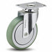 Plate Caster Swivel 6 Wheel Dia