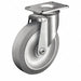 Plate Caster Swivel 3-1/2 Wheel Dia