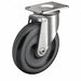 Plate Caster Swivel 5 Wheel Dia